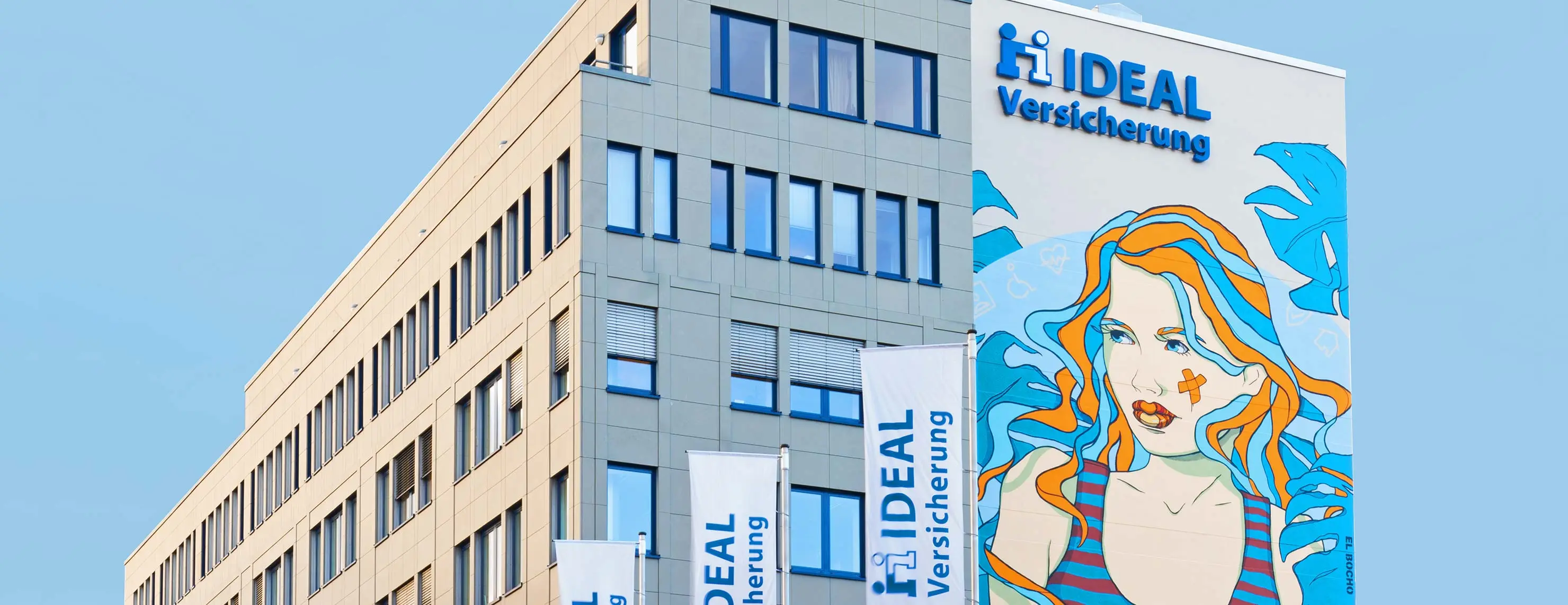 Der Hauptsitz der IDEAL Versicherung in Berlin 